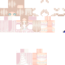pink princess skin texture file (128×128 HD)