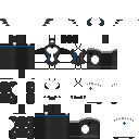Devil Darling Blue Version skin texture file (128×128 HD)