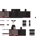 V2 (Base) 💔Heartbreak💔 skin texture file (128×128 HD)