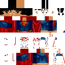 Superman | Clark Kent skin texture file (128×128 HD)