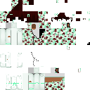 Mint Bape 🧼 skin texture file (128×128 HD)