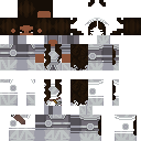 poc edit : ⟢ feminine knight girl armor silver cute brown skin texture file (128×128 HD)