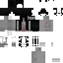 legless girl skin texture file (128×128 HD)