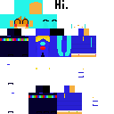 don’t touch the dial 📺🌈 skin texture file (128×128 HD)