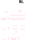 《Pink Dollie》 skin texture file (128×128 HD)