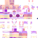 (No extra accessories) 🌈Colorful🌈 skin texture file (128×128 HD)