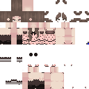 ✨𝓻𝓸𝓼𝓮𝔂 𝓭𝓻𝓮𝓪𝓶𝓼 ✨ skin texture file (128×128 HD)