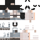 𝒞𝓊𝓉𝑒 𝒜𝑒𝓈𝓉𝒽𝑒𝓉𝒾𝒸 𝒢𝒾𝓇𝓁 skin texture file (128×128 HD)