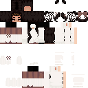 Black and White #0526 skin texture file (128×128 HD)