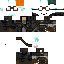Arctic Fox skin texture file (64×64)