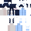 ♡blue skin texture file (128×128 HD)