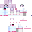 Retro Alien Girl Ver.2.0 skin texture file (128×128 HD)