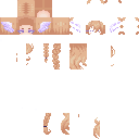 angelic // blonde / hair / base / long / wavy / yellow / purple / braid / cute / kawaii / girl / cool / angel wings skin texture file (128×128 HD)
