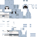 White and Gray skin texture file (128×128 HD)