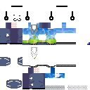 𝖥𝗋𝗎𝗍𝗂𝗀𝖾𝗋 𝖺𝖾𝗋𝗈 💧 frutiger aero chains jeans headphones belt 2000x skin texture file (128×128 HD)