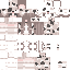 Dog girl skin texture file (64×64)