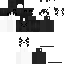 Black and White #46FB skin texture file (64×64)