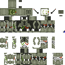 Badware / die of death / dod / Roblox skin texture file (128×128 HD)