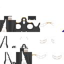V1 Noble 3 🏜️Mesa / Badlands🏜️dark brown gold gown skin texture file (128×128 HD)