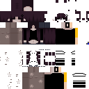 Black #7674 skin texture file (128×128 HD)