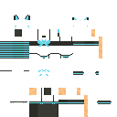 KITTY Blue Version skin texture file (128×128 HD)