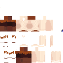 (V12) 🍂Autumn🍂 white sweater orange skirt brown boots fall skin texture file (128×128 HD)