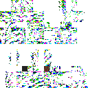 glitched skin skin texture file (128×128 HD)