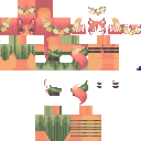 [ 🦊 ] ~foxy~ skin texture file (128×128 HD)