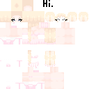 ᰔ 𝓟𝓲𝓷𝓴 𝓓𝓸𝓵𝓵𝓲𝓮 ᰔ skin texture file (128×128 HD)