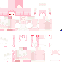 White #796B skin texture file (128×128 HD)