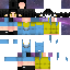 〚Remake of @CassidyFNAF5373’s OC Cass!〛 skin texture file (64×64)